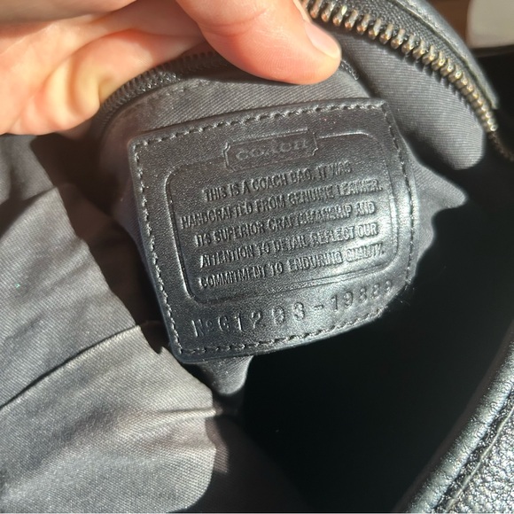 Coach Legacy Tote/crossbody Purse Bag Black G1381-19889 - Picture 8 of 10